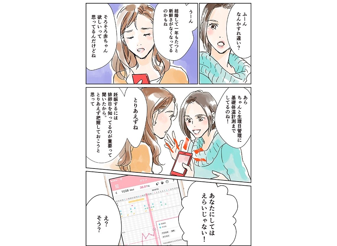 エレビット 妊活WEB漫画