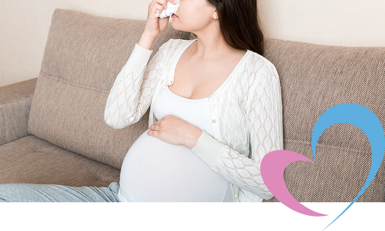 医師監修 妊婦さんのつらい鼻詰まり 妊娠中の鼻炎の対処法は エレビット Elevit バイエル薬品