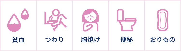 5つの症状