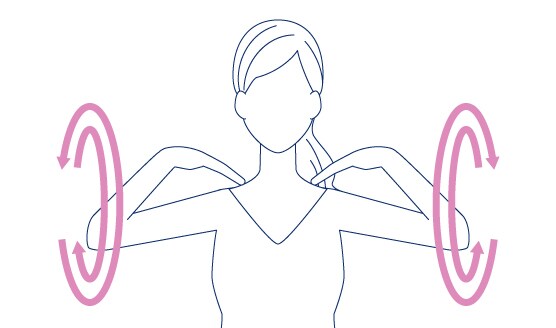 ストレッチで改善 妊娠中の肩こり 腰痛 恥骨痛 エレビット Elevit バイエル薬品