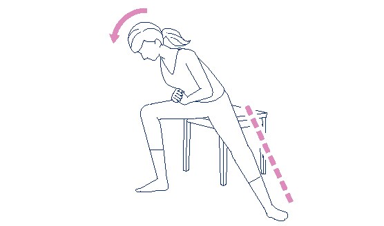 ストレッチで改善 妊娠中の肩こり 腰痛 恥骨痛 エレビット Elevit バイエル薬品